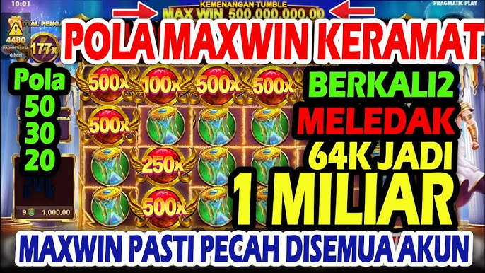 Rahasia Maxwin Slot Online
